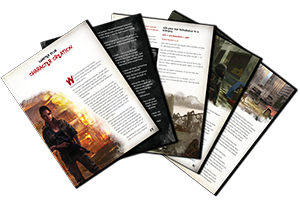Pages of Infected Zombie RPG